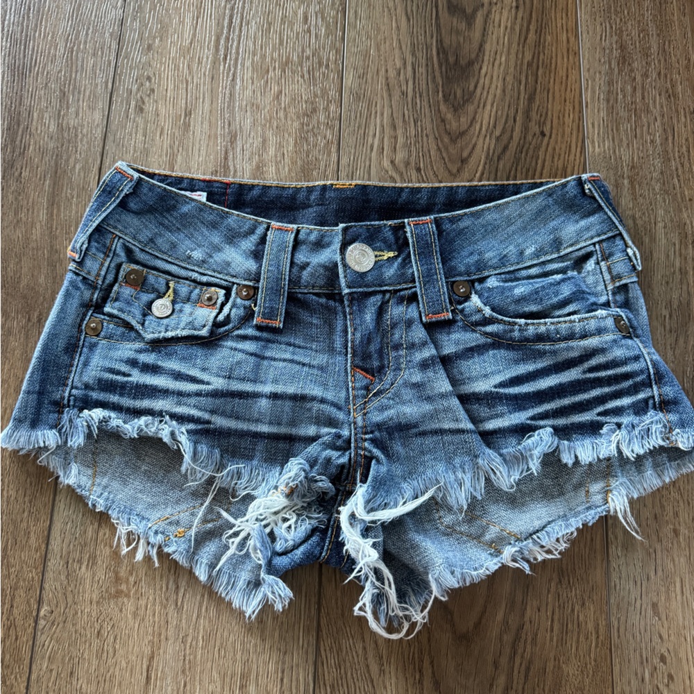 True Religion Jeans Shorts Joey Size 25